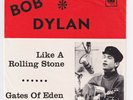 BOB DYLAN Like A Rolling Stone RARE Sweden Norway 45 swedish SUPERB COND  HEAR