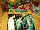 3 Sealed LPS Book & Record THE INCREDIBLE HULK SIX MILLION DOLLAR MAN STAR TREK