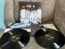 Radiohead Kid A - 180gm UK 2-LP vinyl record (Double Album) XLLP782B XL