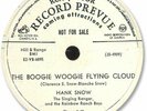 HANK SNOW Country Promo Disc Jockey 78 RPM Record The Boogie Woogie Flying Cloud