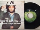 John Lennon Plastic Ono Band 1971 Power To The People 45 Apple 1830 w/PS VG+/EX
