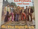 LA PROTESTA WITH TONY PABON  ON THE RIGHT TRACK SALSA GUAGUANCO LATIN RECORD LP