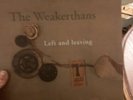 The Weakerthans ?– Left And Leaving LP. 2000. Nm  W/ Lyrics Sheet