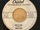 Rockabilly 45 SIMON CRUM - Bop Cat Bop - Capitol