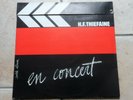 HUBERT FELIX THIEFAINE 2LP En concert Pochette Clap et vinyles Très Bon État.