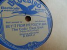 Hokum Bawdy Blues Cedar Creek Sheik Buy It From The Poultry Man BB 6467 1936 E+