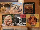 6 LP Konvolut records Destruction Anthrax Morgoth Tankard Slaughter Megadeth