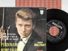 JOHNNY HALLYDAY EP PERDONAME ESPAGNE RARE COVER