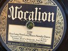 Vocalion 1228 Tampa Red Hokum Jug Band HOW LONG?   78rpm E- 1929 Blues scuffy
