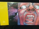 King Crimson LP Bundle (In the Court/Islands/Three of a perfect Pair) mit Covers