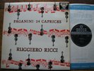 SXL 2194 PAGANINI: 24 CAPRICES    RUGGIERO RICCI   WB  ED3   EX+ / EX+
