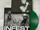 INFEST Slave 12” LP Green Translucent Vinyl sxe hardcore phc