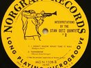Stan Getz Norgran Interpretations Jazz #2 VG+ no splits VG+ Vinyl Testd Quintet