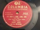 78 RPM Harry James IT'S BEEN A LONG, LONG TIME Columbia 36838 AVENGERS END GAME