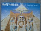 Iron Maiden Powerslave MISPRESS Brazil White Writings