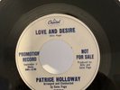 Patrice Holloway Love And Desire/ Ecstacy Original Northern Soul