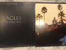 The Eagles “Hotel California” And “The Long Run” Vinyl Records LP