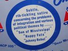 Rare Country HAPPY FATS Son Of Mississippi Johnny Rebel LP Southern Spoken Word