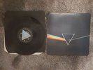 pink floyd dark side of the moon solid blue triangle first issue