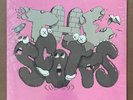 Kaws x Travis Scott The Scotts II Pink Vinyl Record Single LP 7