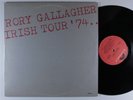 RORY GALLAGHER Irish Tour '74 POLYDOR 2XLP VG+ gatefold *