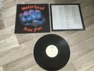 Motörhead “Iron Fist” Original 1982 U.K. Sample Copy vinyl Lp + Inner