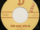 LINK DAVIS Come Dance With Me / Five Miles From Town D 45 rockabilly HEAR