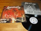 SEPULTURA Morbid Visions + Bestial Devastation LP RARE Roadracer w/OIS |Slayer|