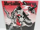 METALLIC STORM HEAVY METAL V/A LP EBONY 1982 MERCYFUL FATE SCIMITAR PENTAPUS