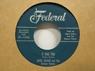 James Brown & The Famous Flames-It Was You/Got To Cry-R&B-7