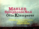 SCHWARZKOPF KLEMPERER MAHLER SYMPHONIE 4 SAXF 259 VG++/VG+