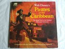 WALT DISNEY'S PIRATES OF THE CARIBBEAN LP DISNEYLAND BOOK RECORD RARE VINYL 1968