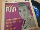Billy Fury. Original 4-track ep. VERY GOOD++ Cliff Richard, Dickie Pride, Elvis