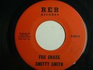 Obscure Wild country harmonica yelp 45 Smitty Smith Fox Chase on REB  LISTEN