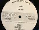 The WHO ?– TOMMY - ORIG WHITE LABEL PROMO - Vinyl LP DECCA 1969 w BOOKLET - RARE