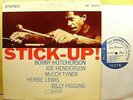 BOBBY HUTCHERSON - Stick-Up  - '69 Blue Note label Stereo LP - RUDY VAN GELDER