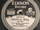 Original Memphis Five-Edison 51204-Jazz-Shufflin Mode/Great White Way Blues-EE-