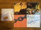 The Crusaders 5 vinyl LPs Images Street Life Free As The Wind Chain Reaction Etc