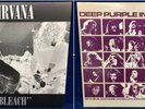 Deep Purple In Concert LP Germany Press & Nirvana Bleach LP US Vinyl Record.