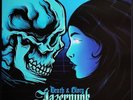 Lazerpunk - Death & Glory LP 12' Blue and Black swirl Vinyl Synthwave