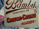 Cheech And Chong Big Bambu Vinyl LP w/ Rolling Paper (1972) Ode SP-77014 EX