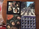 4x Beatles Albums Rubber Soul,A Hard Days Night,Abbey Road,let It Be