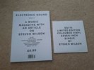 Steven Wilson The Future Bites Electronic Sound No.73 Ltd 7