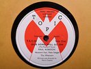 PAUL ROBESON - Our Song Will Go On 78 rpm disc (A++, TOPIC, SOCIALIST POLITICAL)
