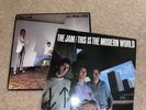 The Jam this is the modern world vinyl 1977 / The Jam all mod Cons Both VG+