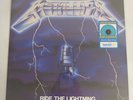 Metallica Ride The Lightning Exclusive Limited Edition Opaque Blue Vinyl LP