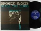 Brownie McGhee - Sings The Blues LP - Folkways DG