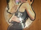 MADONNA RARE 7'' SHAPED INTERVIEW PICTURE DISC,VINYL RECORD