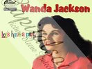 50S HILLBILLY ROCK N ROLL CAPITOL WANDA JACKSON LET'S HAVE A PARTY PICTURE SLEEV