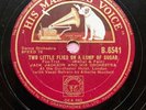 ALBERTA HUNTER + JACK JACKSON ORCH ’TWO LITTLE FLIES ON A LUMP OF SUGAR’ HMV 78